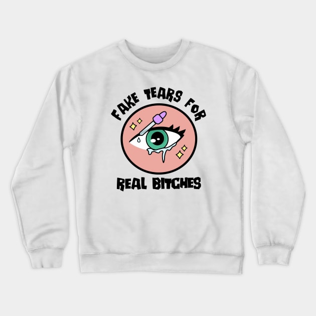 Fake Tears Crewneck Sweatshirt by Brunaesmanhott0